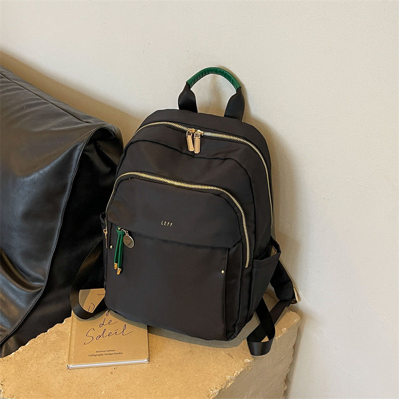 Women's Leff Oxford Cloth Large Capacity Commuter Backpacks