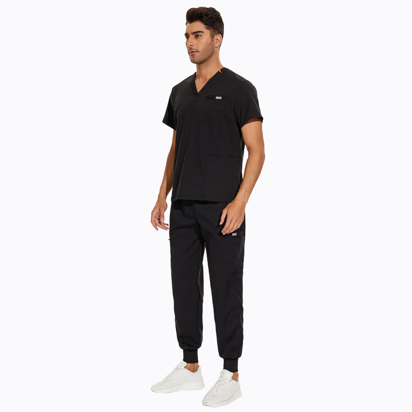 Women's & Men's Hospital Korean Hand Washing Short-sleeved Doctor Uniform