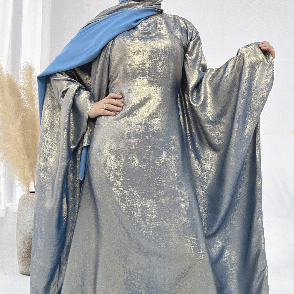 Glamorous Fashion Stitching Turkish Elegant Dress Clothing
