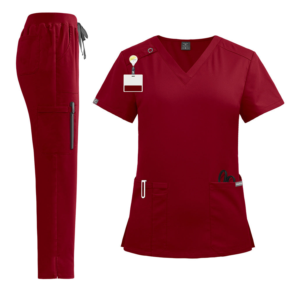 Clinic Doctor Nurse Work Clothes Hand Uniform