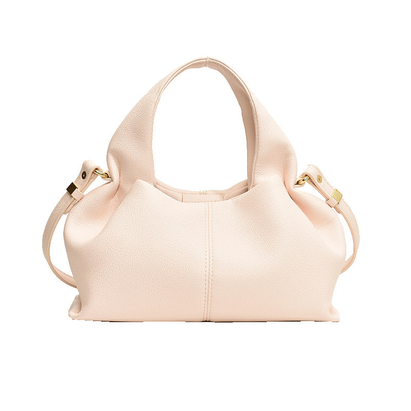 Women's Soft Dumpling French Niche Portable Handbags