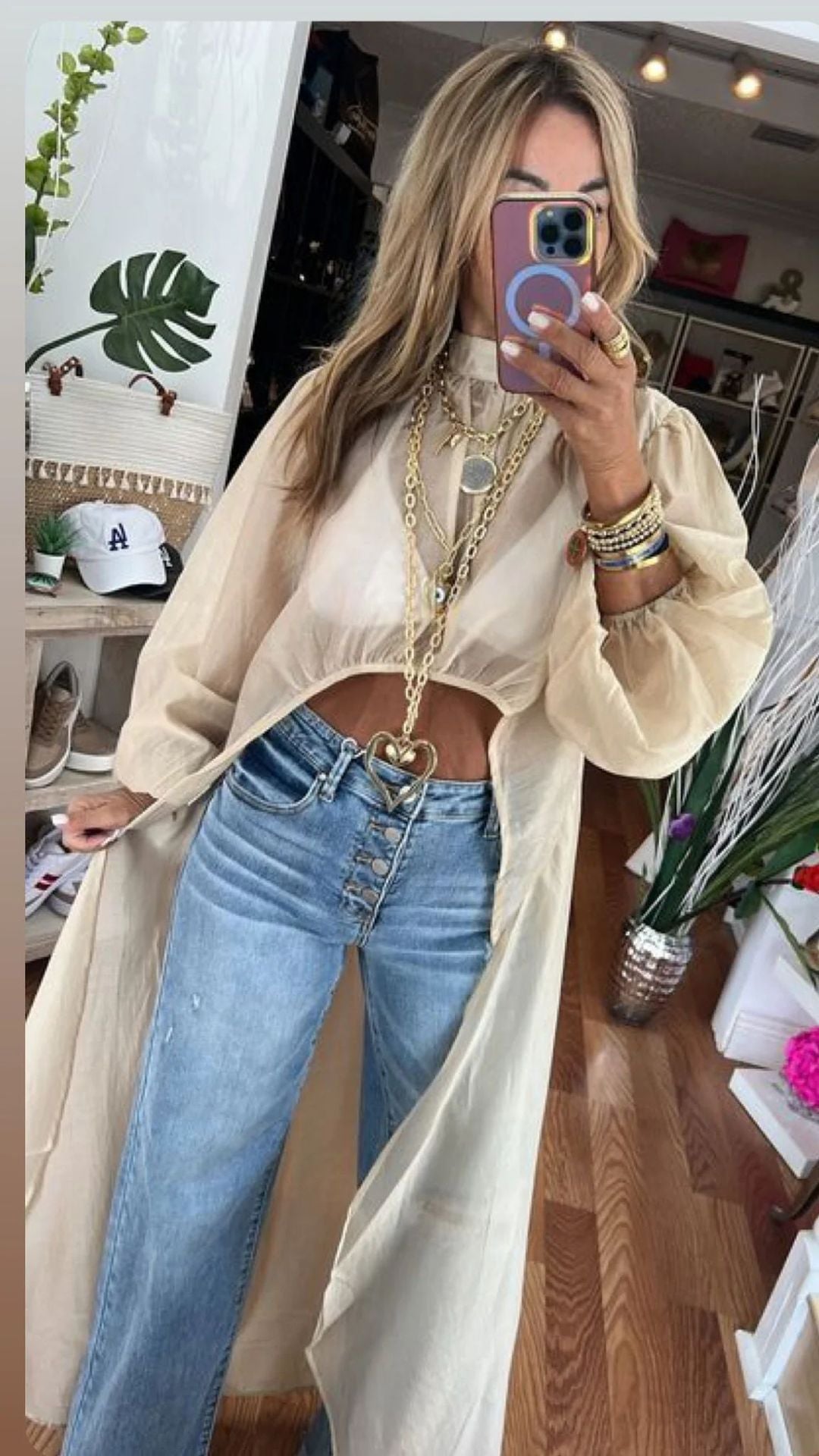 Women's Thin Bubble Long Sleeve Irregular Shirt Tops