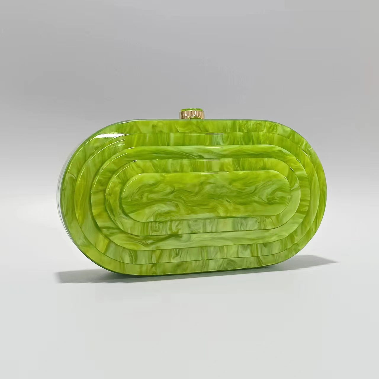 Women's Summer Dinner Retro Splicing Trendy Acrylic Bags