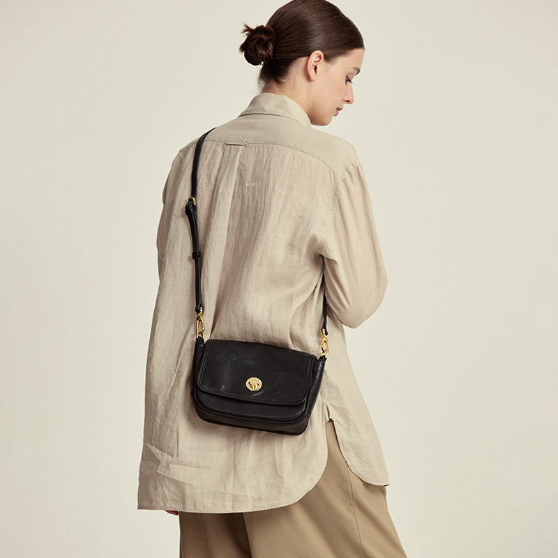 Women's Summer First Layer Vegetable Tanning Leather Shoulder Bags