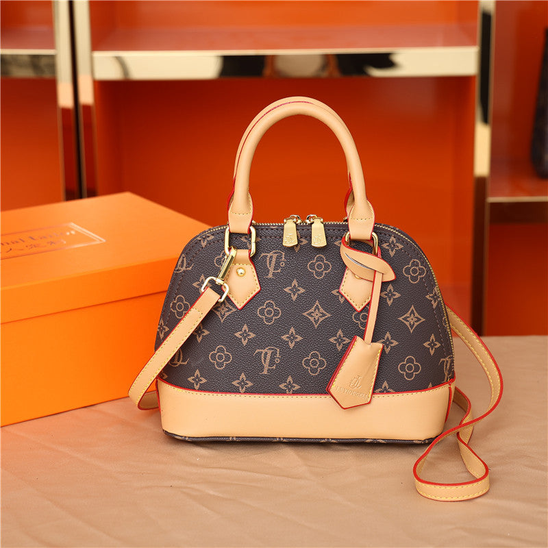 Women's Retro Printed Portable Simple Fashion Western Crossbody Bags