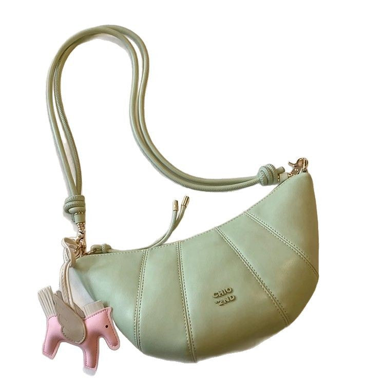 Women's South Style Crescent Moon Boat Super Shoulder Bags
