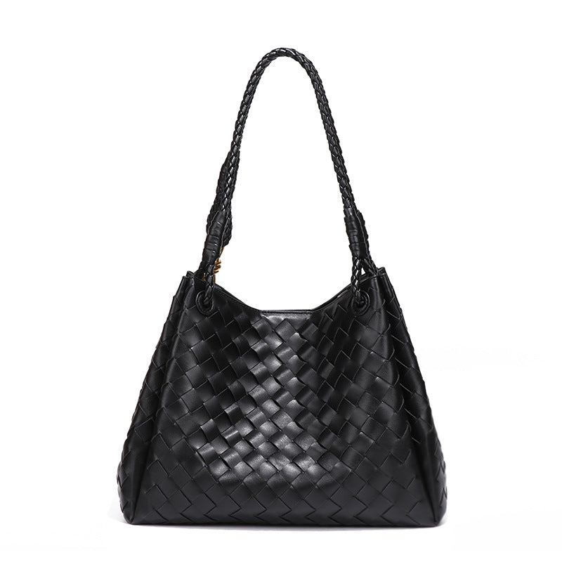 Woven Parachute Large Capacity Commuter Open Handbags