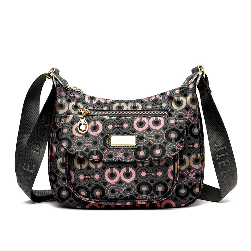 Women's Oxford Cloth Large Capacity Printing More Than Crossbody Bags