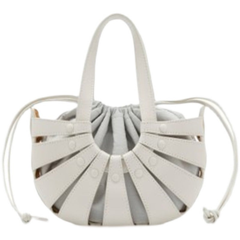 Clearance Summer Shell Hollow Vegetable Basket Western Style Travel Bags