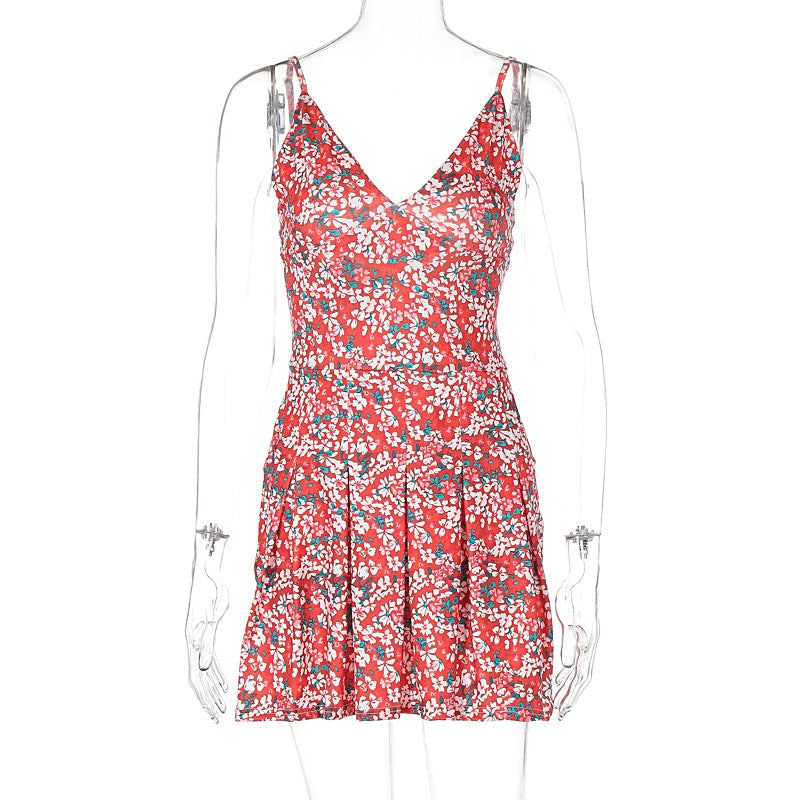 Women's Sexy Casual Fashion Floral Sling Shipment Shorts
