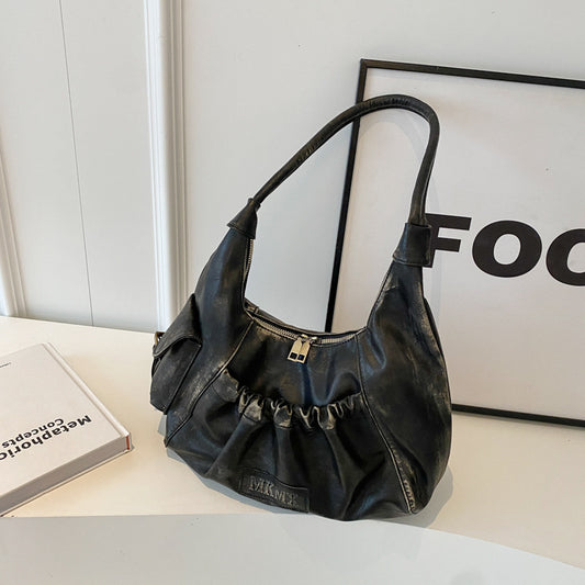 Women's Niche High-grade Retro Hot Underarm Style Shoulder Bags