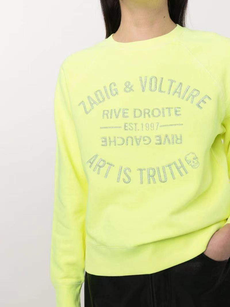 Women's Autumn French Minority Classic Letter Embroidery Sweaters