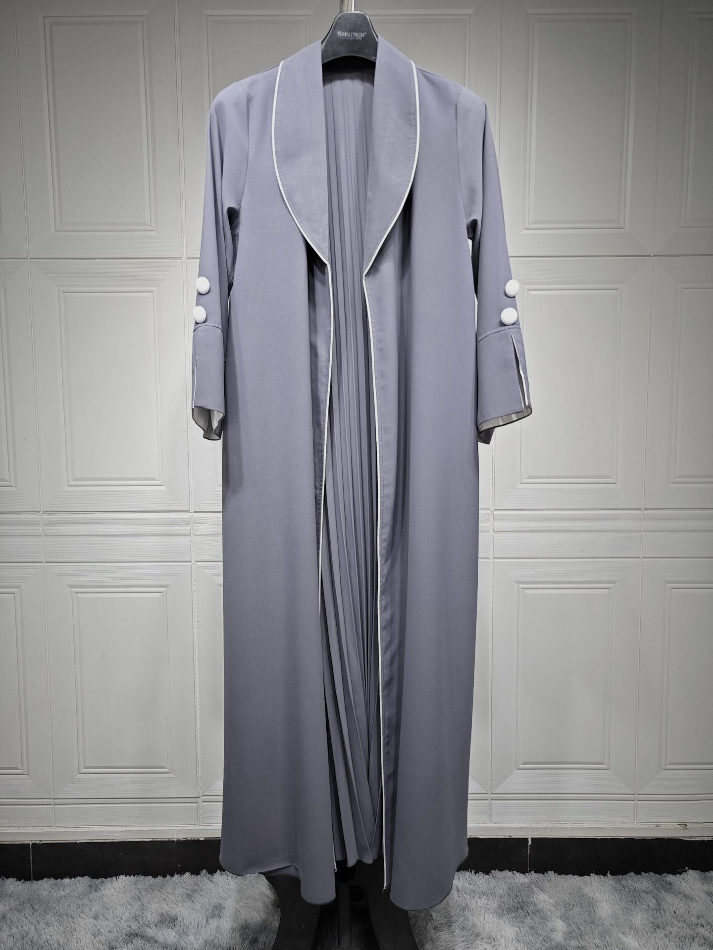 Women's Classic Maxi Dress Elegant Robe Cardigans