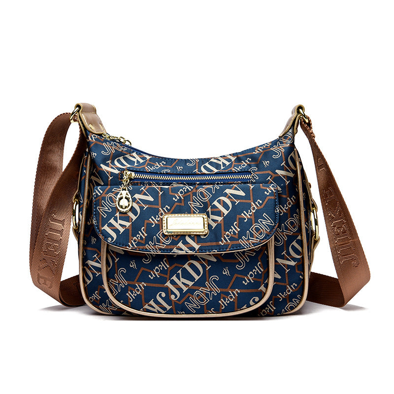 Women's Oxford Cloth Large Capacity Printing More Than Crossbody Bags