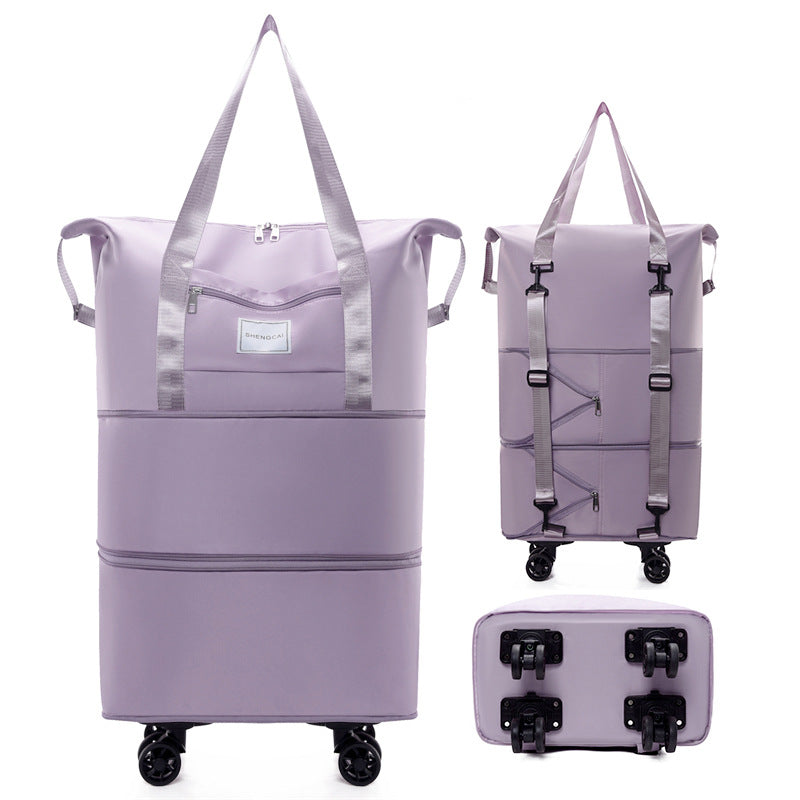 Large Capacity Short-distance Pull Storage Double Travel Bags