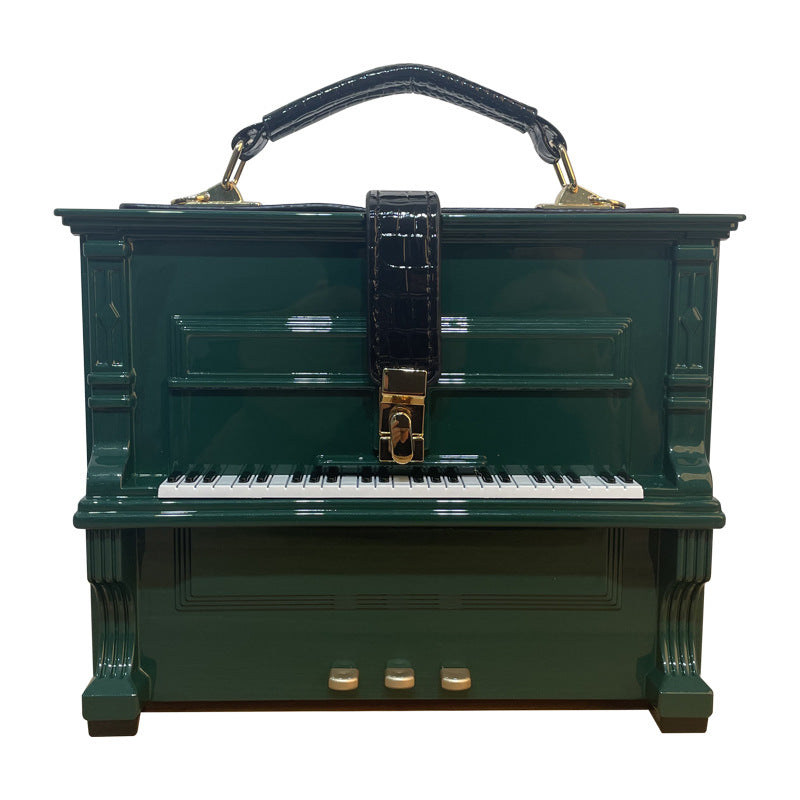 Women's Unique Trendy Piano Acrylic Box Handbags