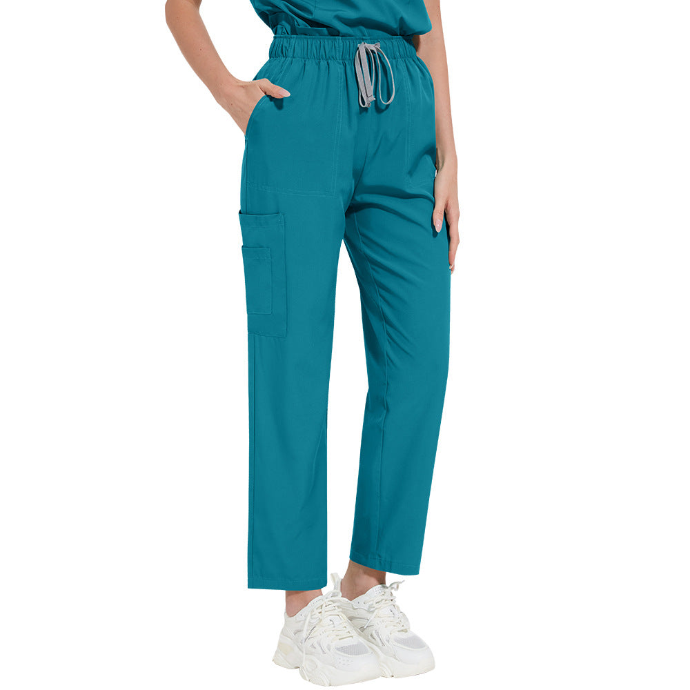 Women's Stand Collar Nurse Work Clothes Hand Uniform