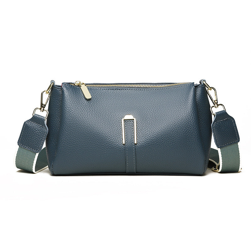 Women's Simple Fashion Cattlehide Elegant First Layer Shoulder Bags