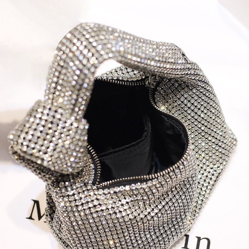 Women's Portable Dinner Niche High-grade Carrying Fashion Diamond Bags