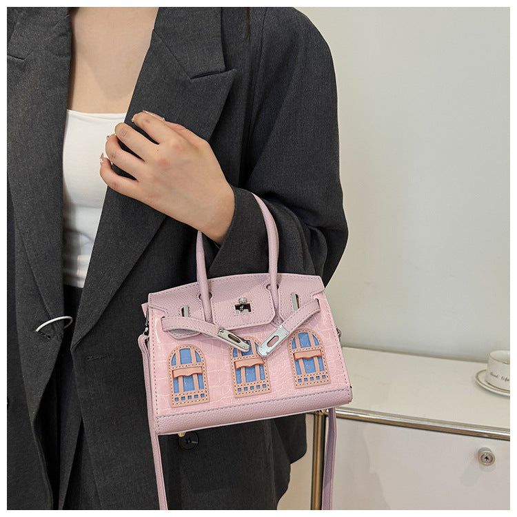 Women's Light Luxury Kelly Large Capacity High-grade Shoulder Bags