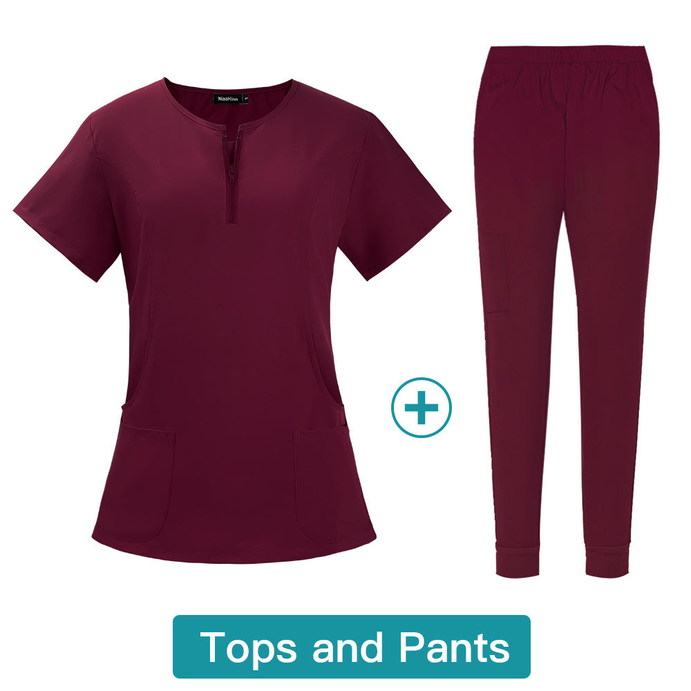 Elastic Hospital Oral Dentist Surgical Gown Uniform