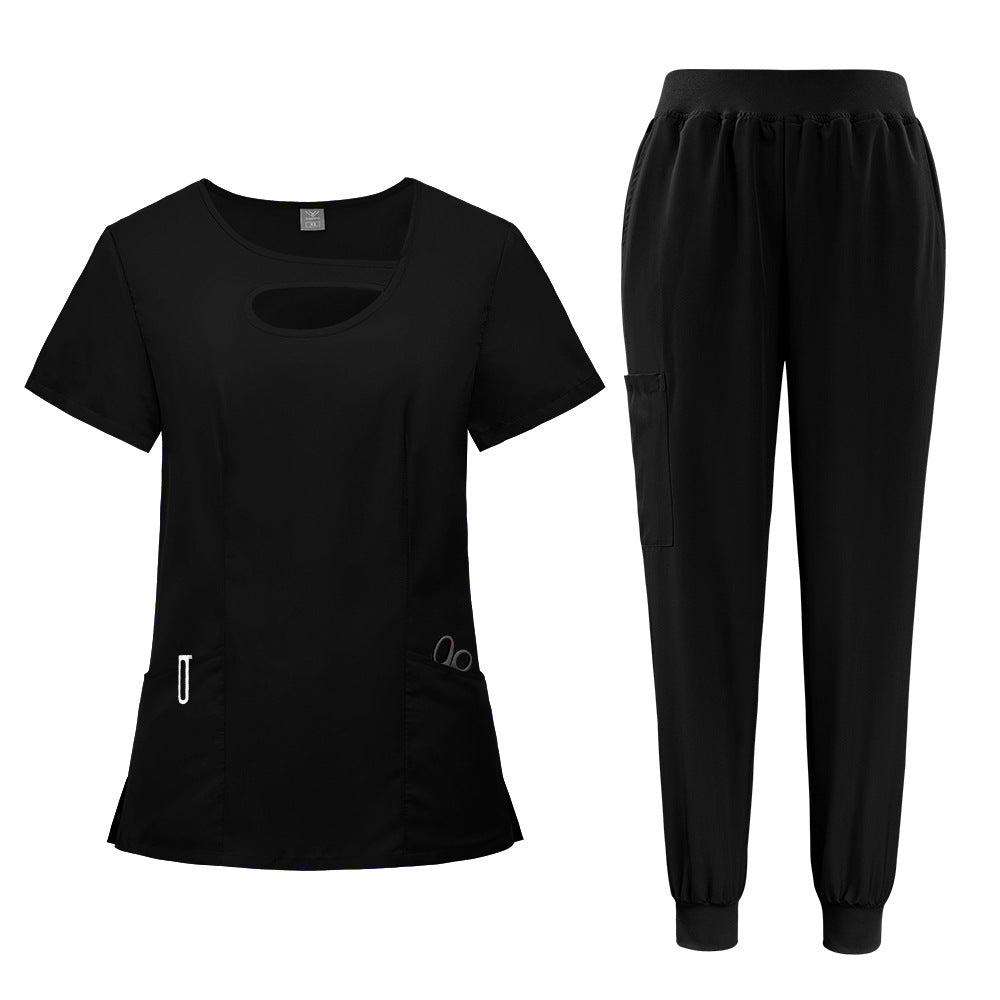 Salon Frosted Doctor Nurse Nursing Home Uniform