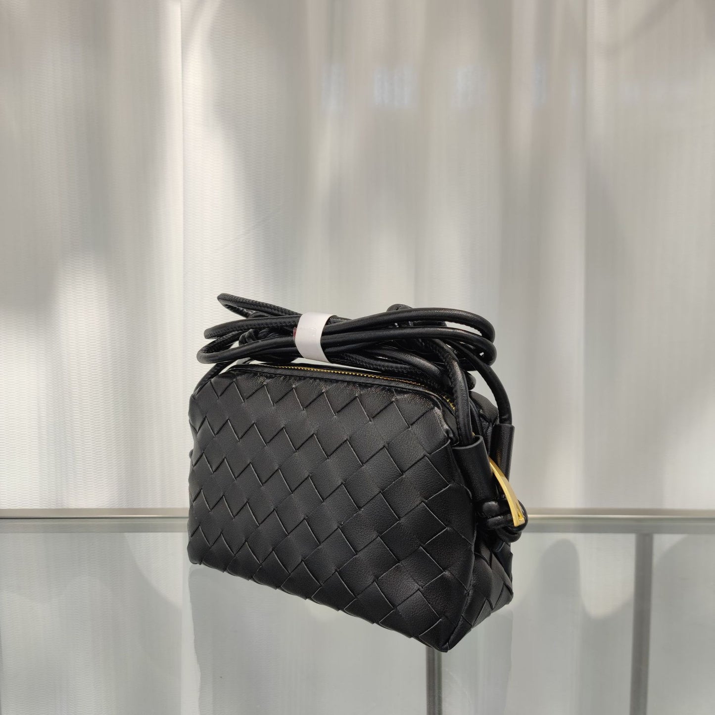 Women's Woven Cloud Genuine Leather Made Korean Shoulder Bags