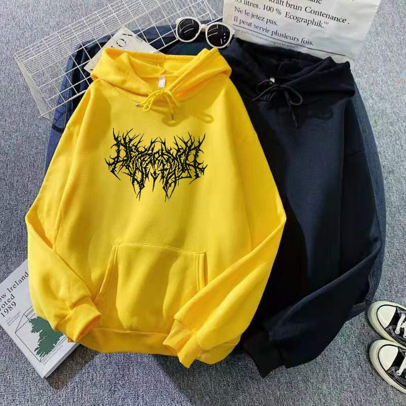 Glamorous Hooded Sweatshirt Unisex Wear Loose Sweaters