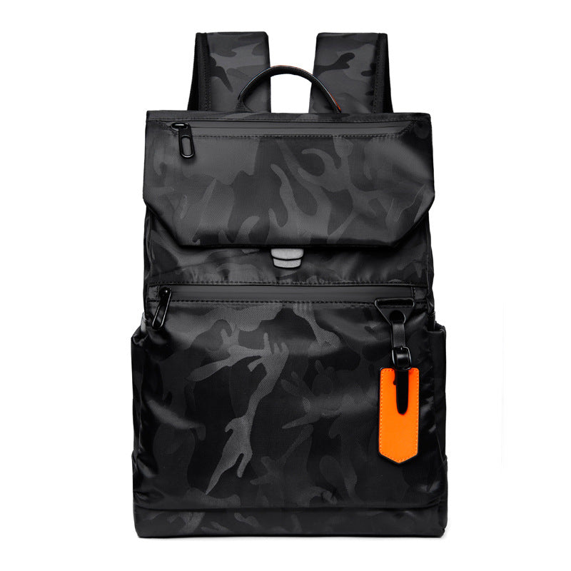 Men's Computer Oxford Cloth Tooling Style Fashion Backpacks