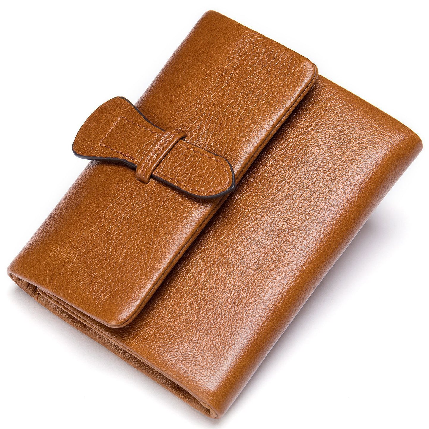 Lady's Multiple Slots Credit Vintage Genuine Card Holder