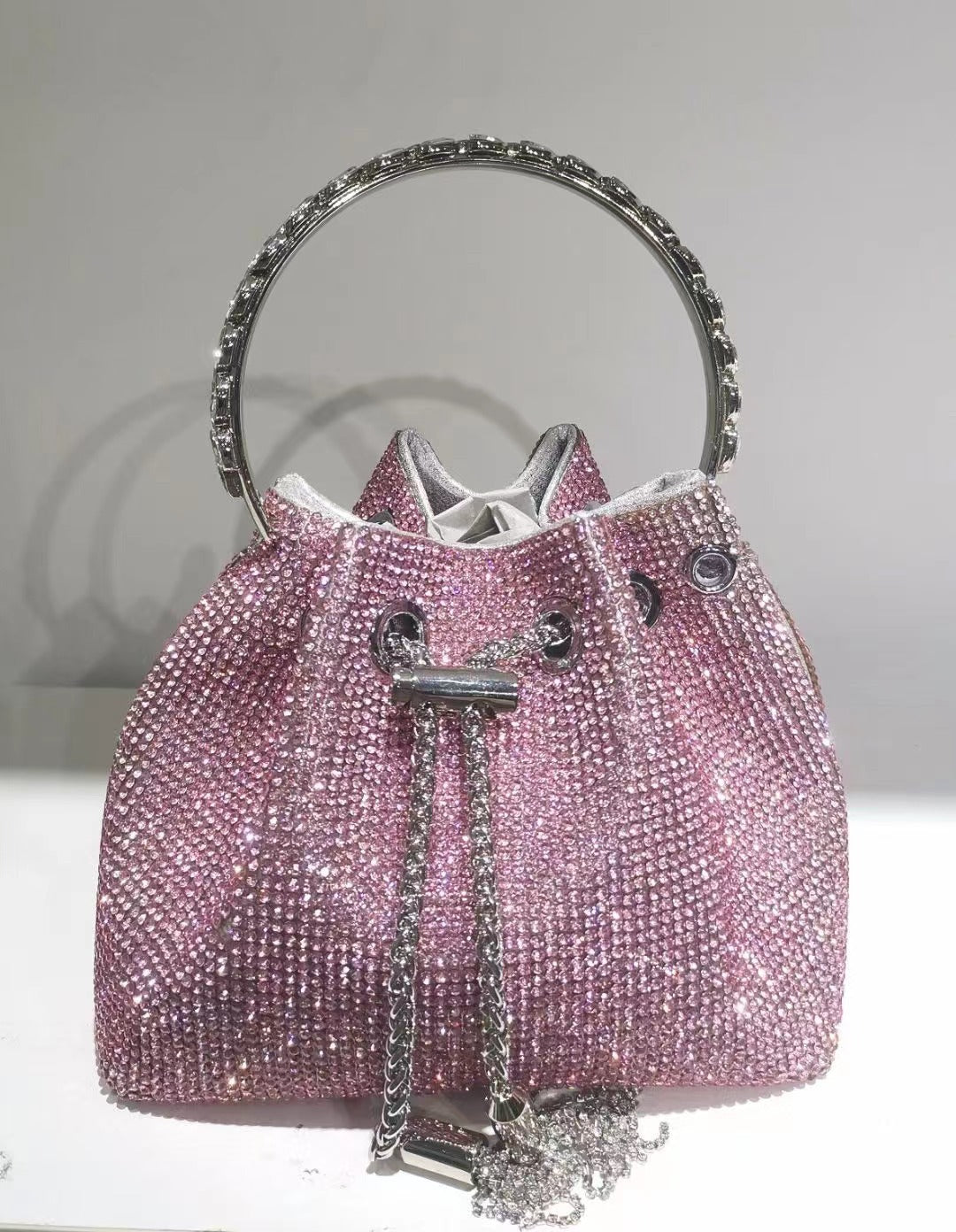 Women's Rhinestone Premium Dinner Acrylic Fashion Diamond Handbags