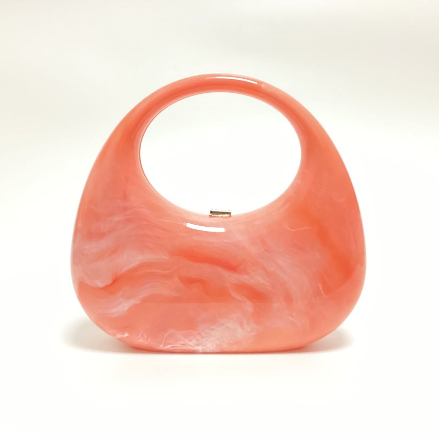 Women's Retro Marble Ice Crack Acrylic Box Handbags
