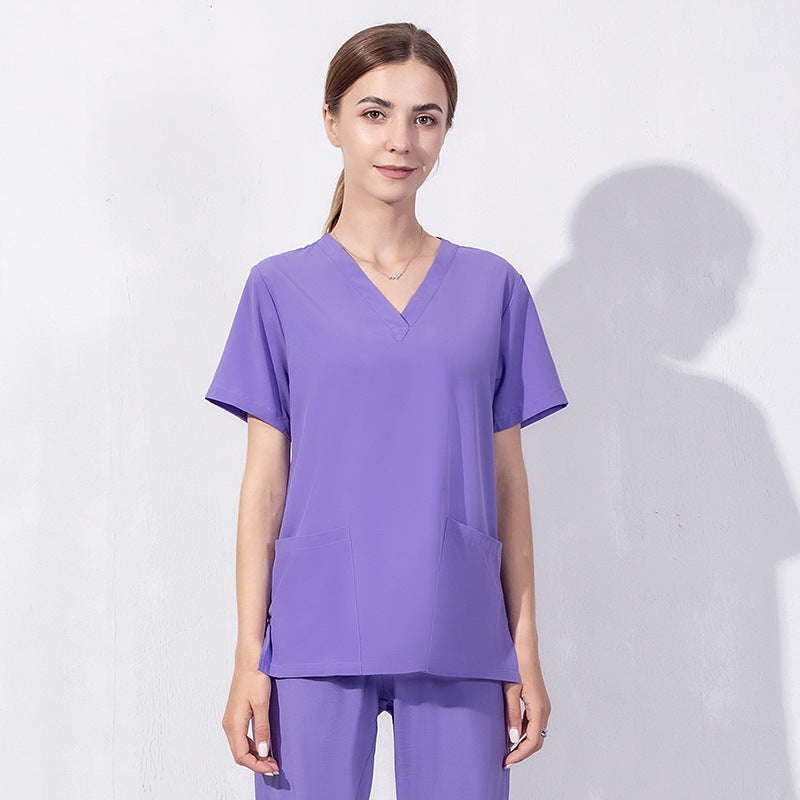 Doctor Work Uniforms Sleeve Beauty Hospital Female Uniform