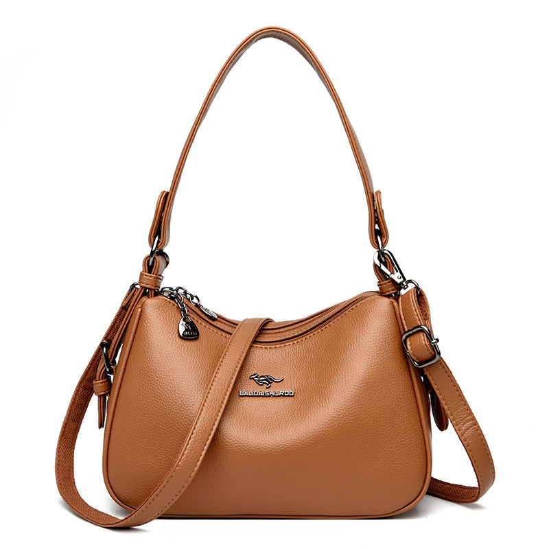 Women's Kangaroo Dumpling Pillow One Mom Fashion Crossbody Bags