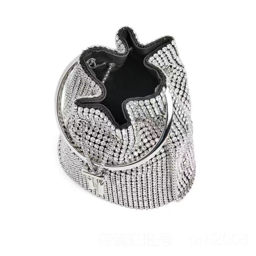 Women's Rhinestone Summer Affordable Luxury Fashion Leisure Bucket Bags