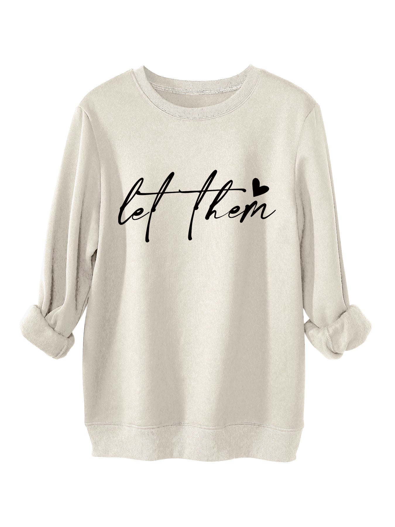 Women's Casual Fashion Simple Thickened Fleece Thermal Sweaters