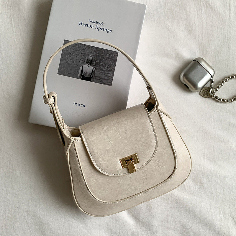 Texture Niche Flip Western Style Exquisite Versatile Fashion Bags