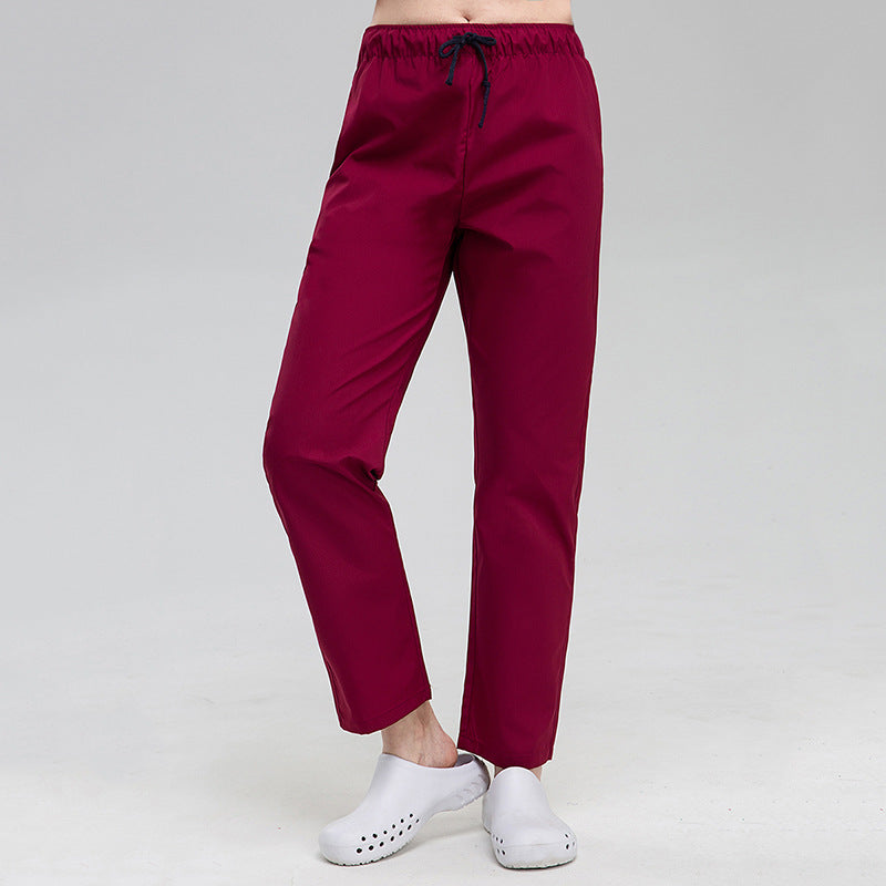 Nurse Elastic Waistband Tether Dental Dentist Pants
