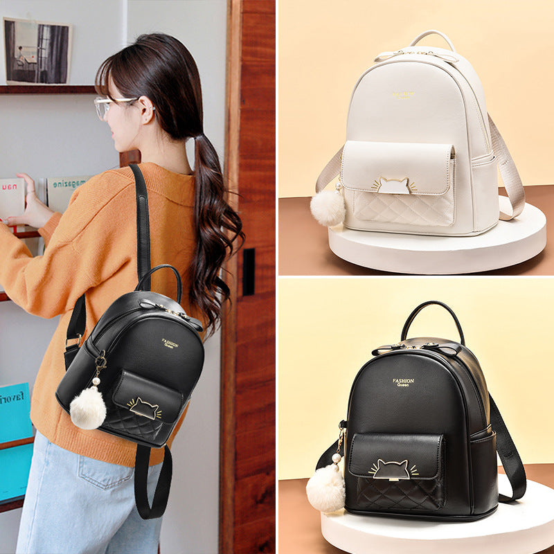 Women's Temperament Wild Trendy Fashion Large Capacity Backpacks