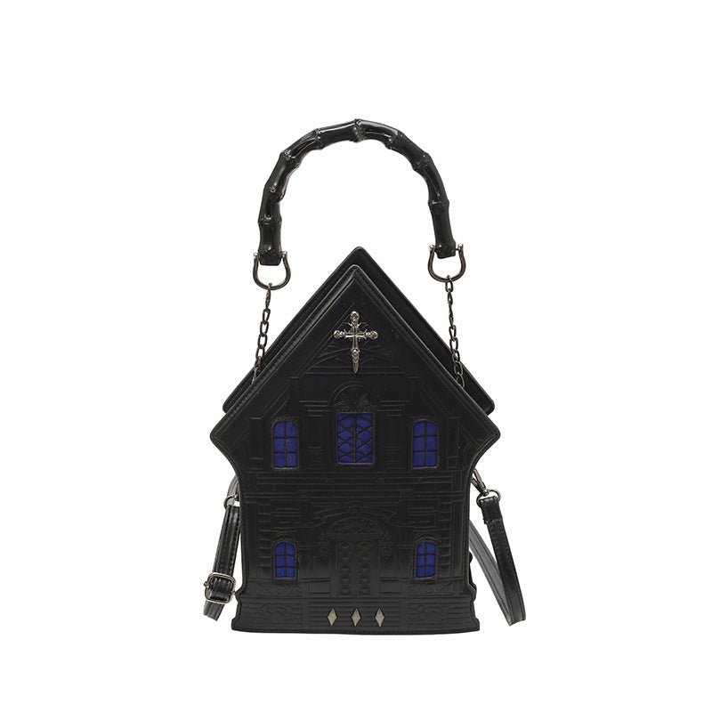 Women's Personalized Creative Fashion Studded House Style Shoulder Bags