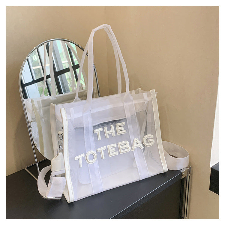 Women's Versatile Jelly Large Capacity Fashion Handbags