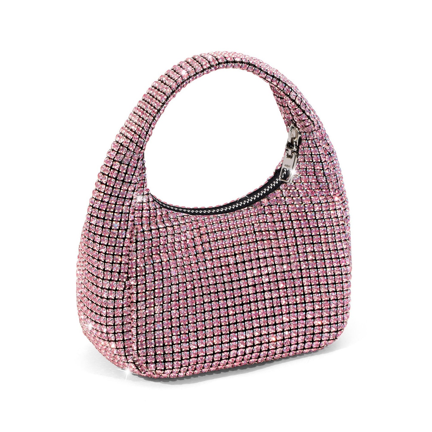 Women's Rhinestone Sier Fashion Popular Advanced Texture Bags