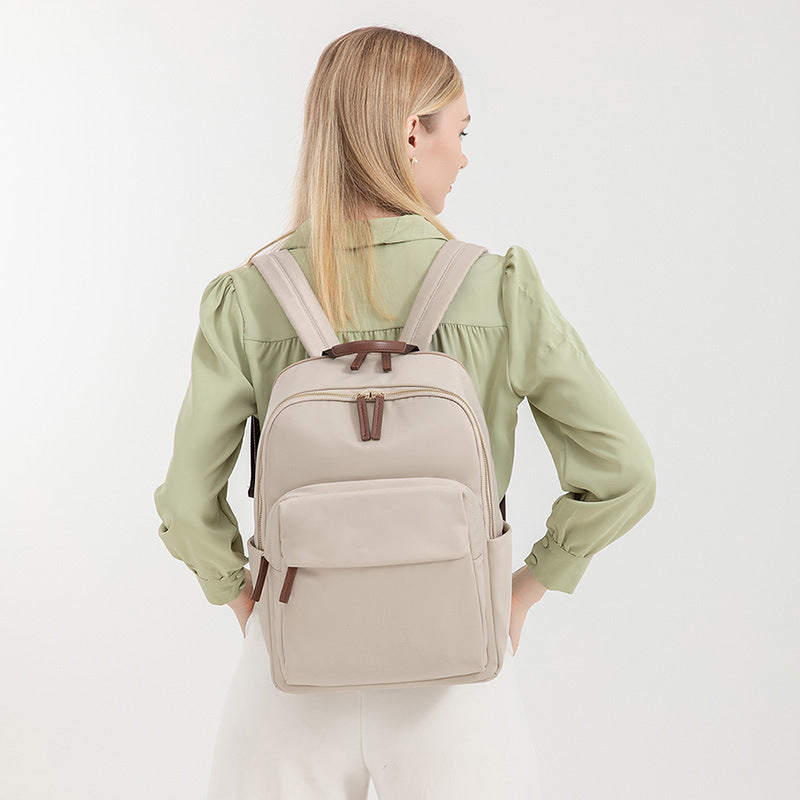 Women's Nylon Oxford Cloth Large Capacity Leisure Backpacks