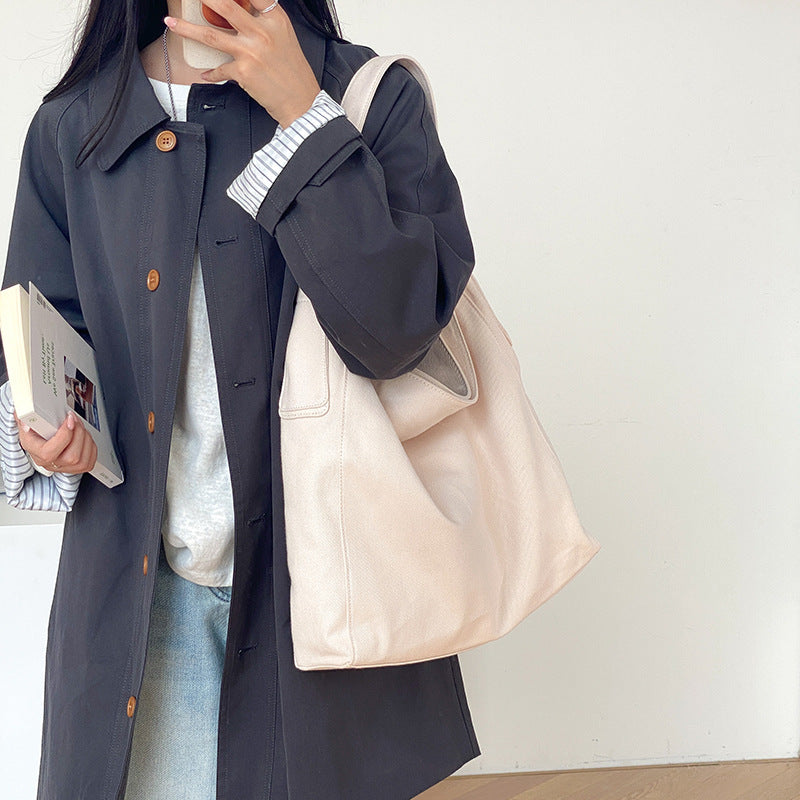 Women's Large Capacity Artistic Loose Idle Style Bags