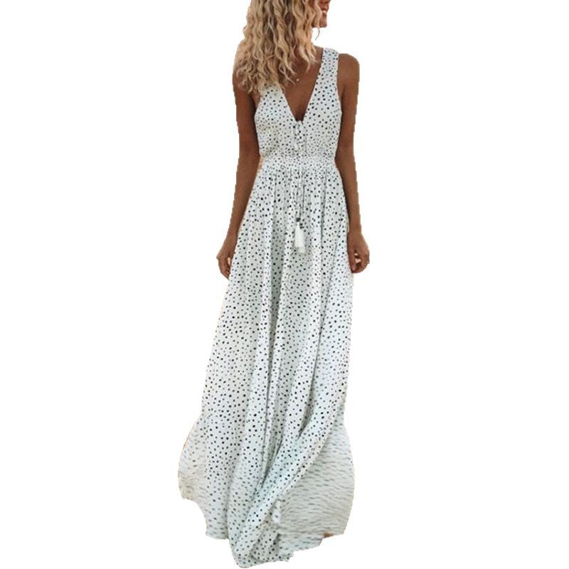 Bohemia Fashion Sexy Dress Polka Dot Dresses