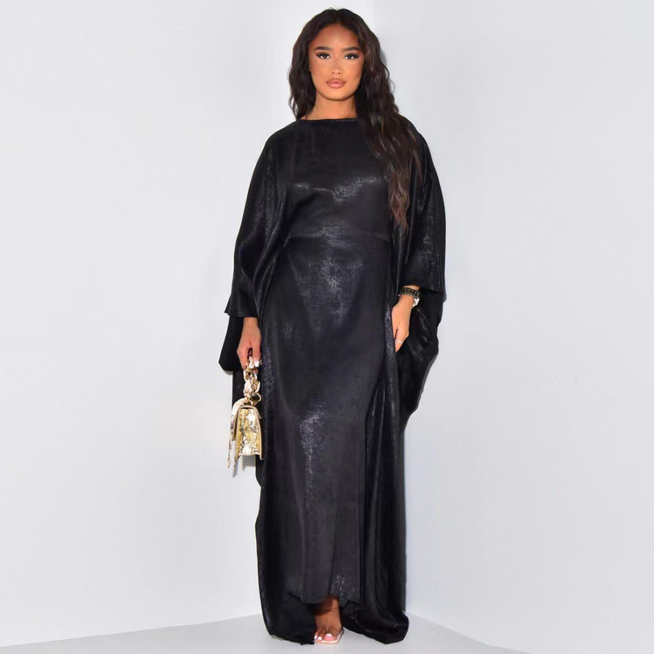 Glamorous Fashion Stitching Turkish Elegant Dress Clothing