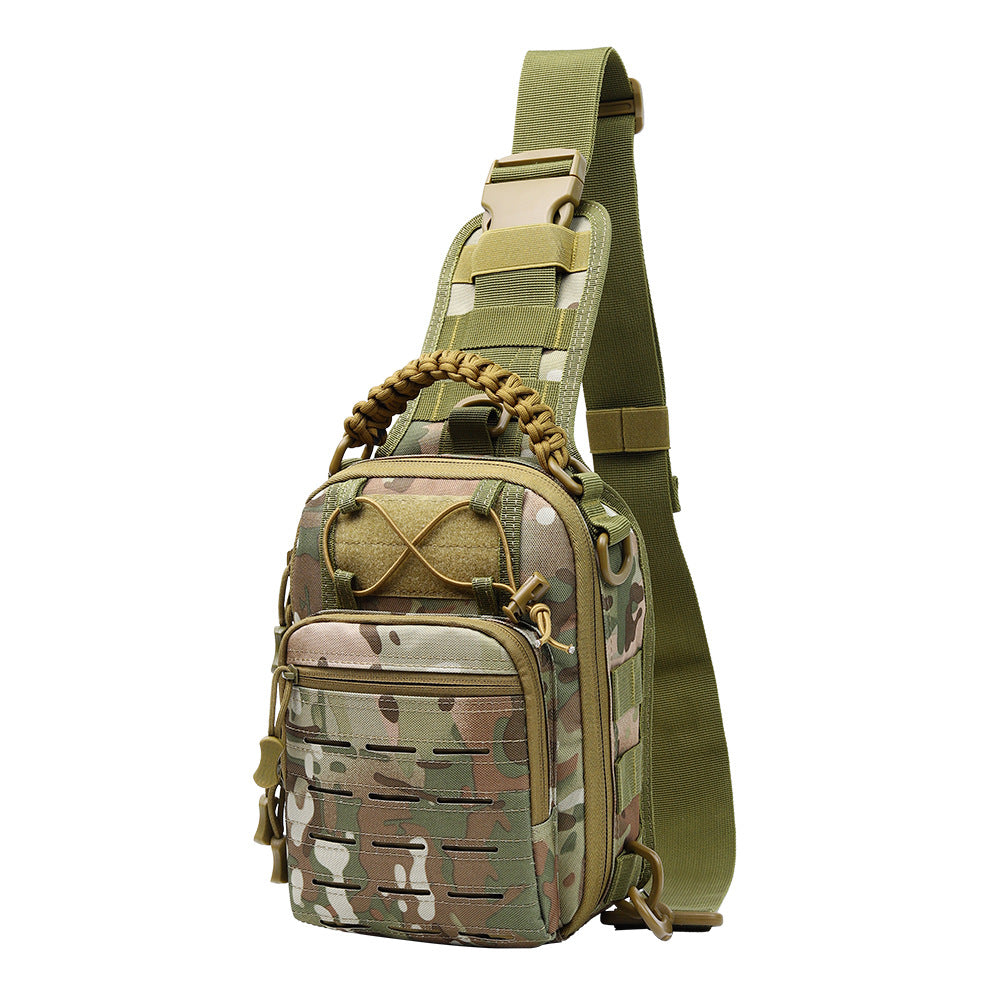 Men's Military Fans Camouflage Oxford Cloth Material Men's Chest Bags