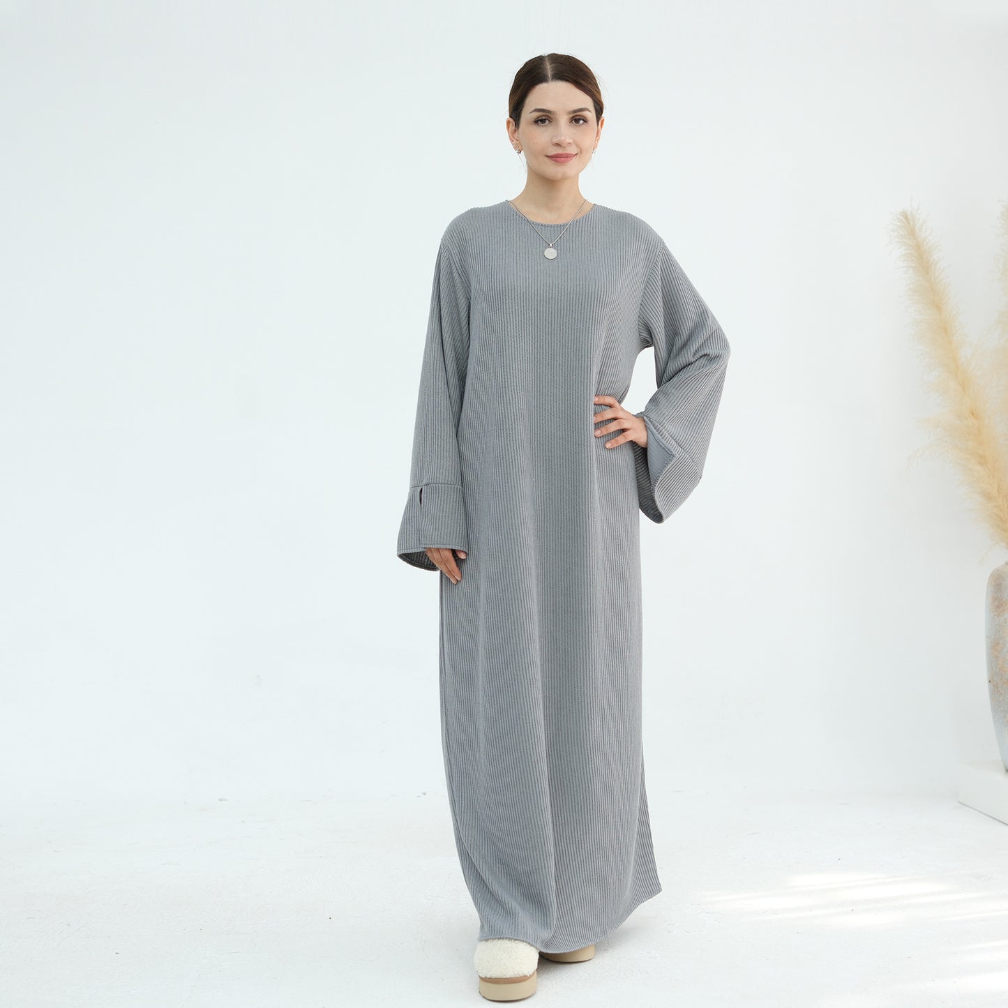 Casual Comfortable Thickened Knitting Loose Dress Dresses