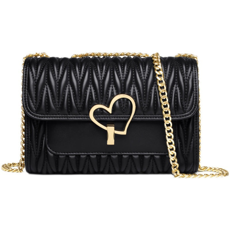 Women's Trendy Stylish Summer Cowhide Leisure Chain Shoulder Bags