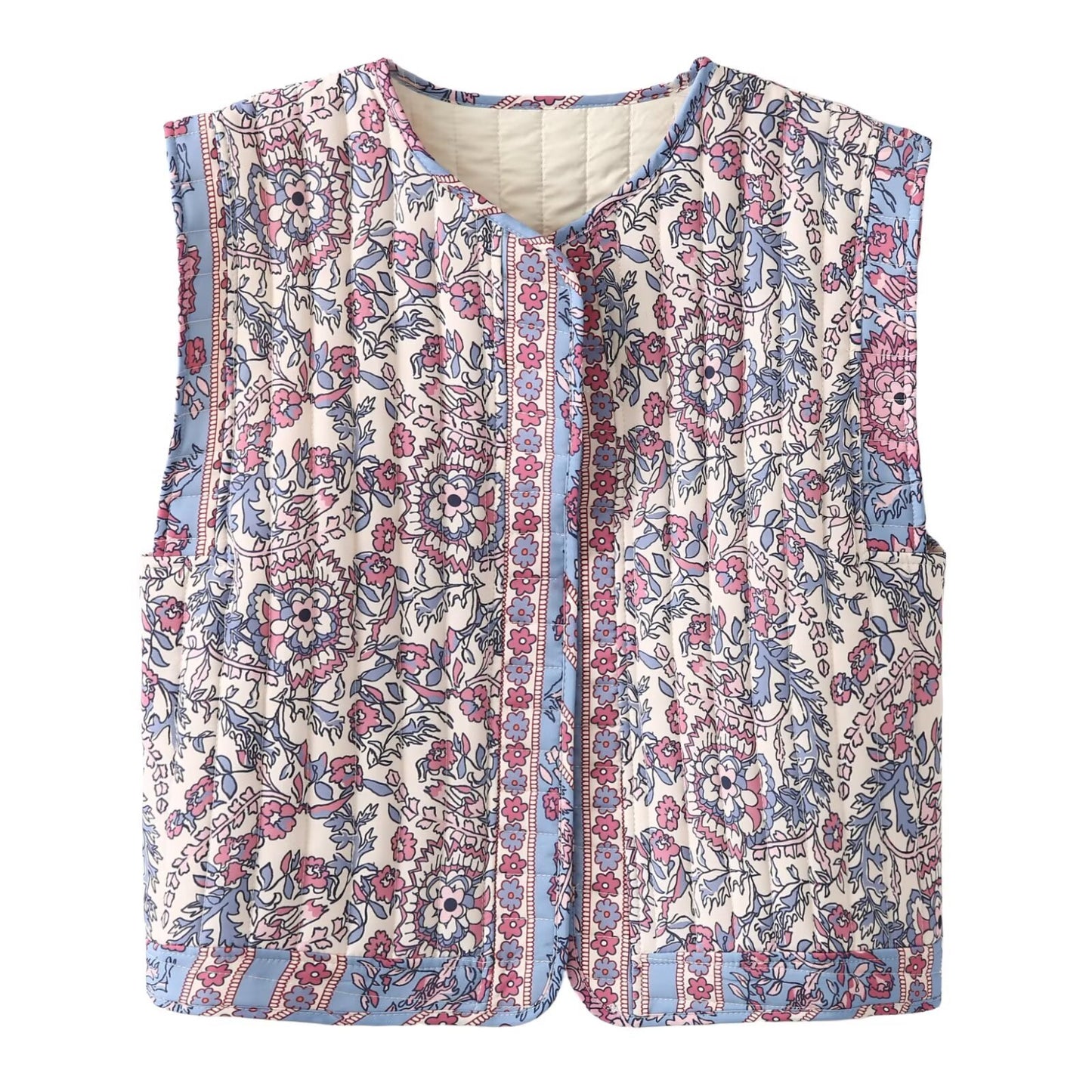 Women's Beautiful Street Fashion Printed Female Vests